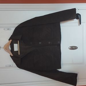 Oak + Fort Dark Brown Courdory Jacket M